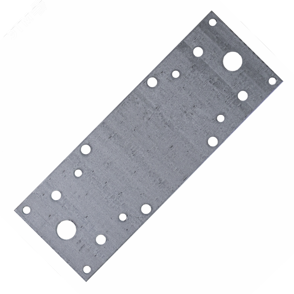 Пластина 180х40х1.8 крепежная оцинкованная