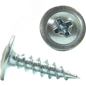 Саморез металл/металл 4,2х75 пресс-шайба острый оцинкованный (18000шт)