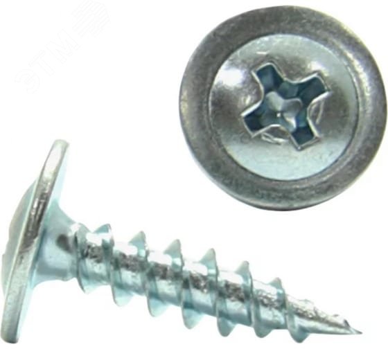 Саморез металл/металл 4,2х38 пресс-шайба острый оцинкованный (5000шт)