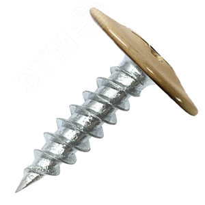 Саморез металл/металл 4.2х16 пресс-шайба острый RAL8002