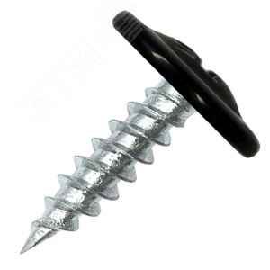 Саморез металл/металл 4.2х16 пресс-шайба острый RAL9005