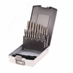 Набор метчиков комплектных M3 -M12 HSS-G DIN352 21 предмет