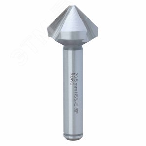 Зенковка цилиндрический хвостовик 90 градусов 20,5мм HSSE-Co5 3z DIN335C L63мм d10мм M10(BF)