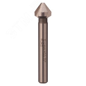 Зенковка цилиндрический хвостовик 75 градусов 10,4мм HSS-G 3z L50мм d6мм