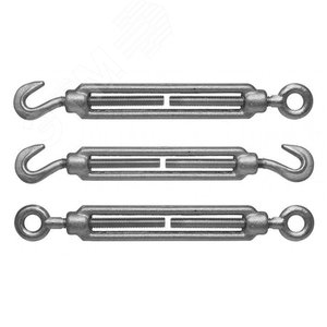 Талреп DIN 1480 М6 кольцо-кольцо покрытие цинк