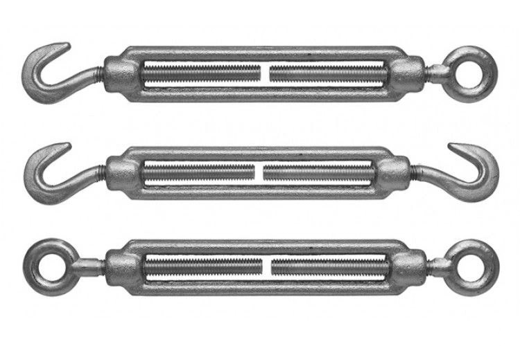 Талреп DIN 1480 М10 крюк-кольцо покрытие цинк