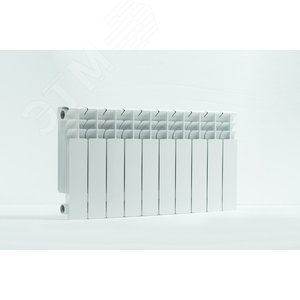 Радиатор алюминиевый секционный 350/100/8 боковое подключение