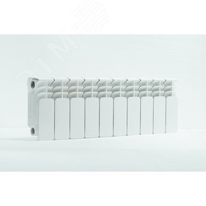 Радиатор алюминиевый секционный 200/100/8 боковое подключение