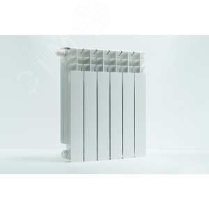 Радиатор биметаллический секционный 500/100/4 нижнее правое подключение