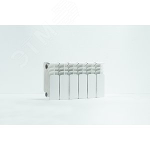 Радиатор алюминиевый секционный 200/100/6 боковое подключение