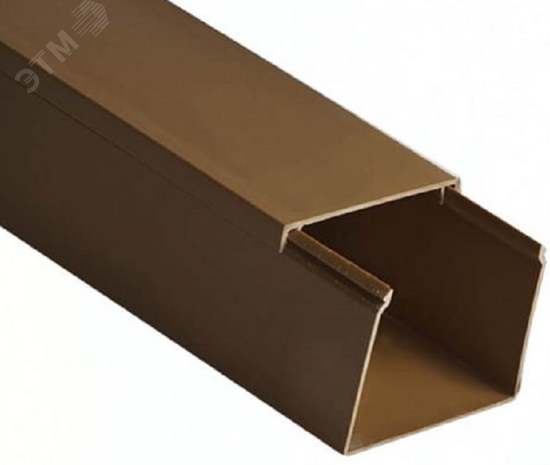 Кабель-канал 80x60 коричневый