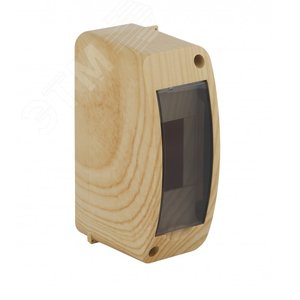 Щит распределительный навесной ЩРн-П-2 сосна вертикальная дверь светлая основа пластиковый