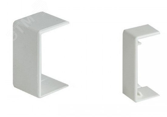 Переходник для РКК-80х60 и 80х40 соединительный (белый)