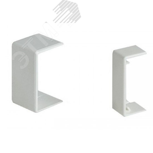 Переходник для РКК-80х60 и 80х40 соединительный (белый)