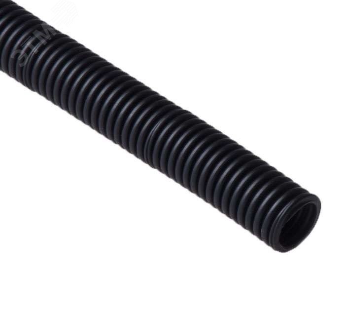 Труба гофрированная 40мм ПНД черная с зондом легкая