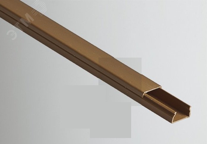 Кабель-канал 20х10х2000мм коричневый