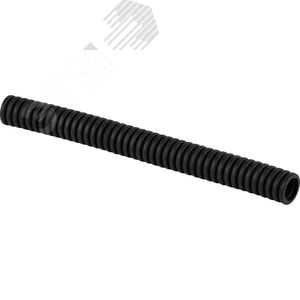 Труба гибкая ПНД 25мм черная с протяжкой