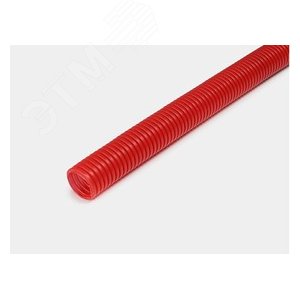 Труба гофрированная 16мм ПНД красная для металлопластиковых труб