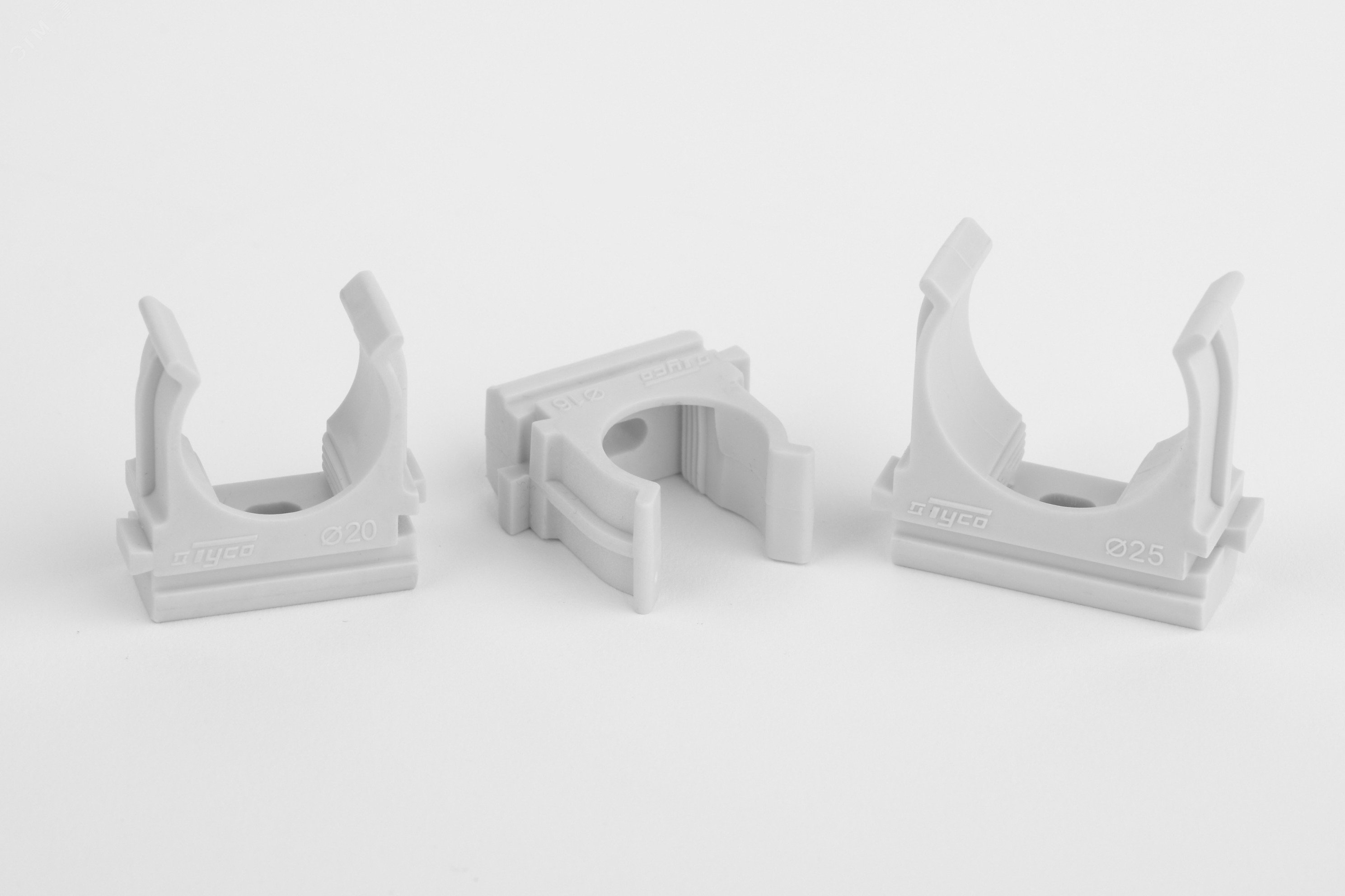 Крепеж-клипса 20мм (пластик) для монтажного пистолета