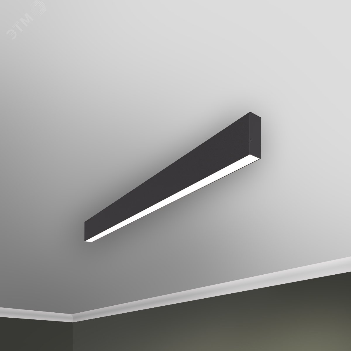 Светильник светодиодный RVE-PLS3590-500-N (Линейный 500x35x90мм 13Вт накладной 4000K Анод)