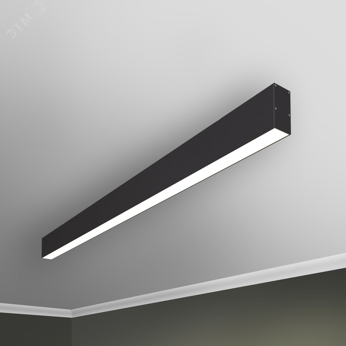 Светильник светодиодный RVE-PLS3567-500-N (Линейный 500x35x67мм 13Вт накладной 4000K Анод)