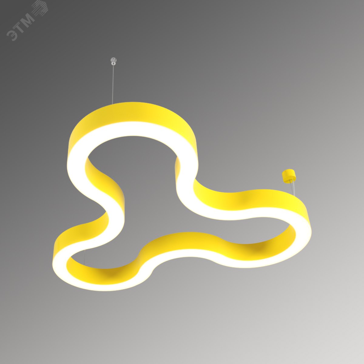 Светильник светодиодный RVE-LBX-HOLE-SONAR-1800х800х1651х70мм 154Вт Подвесной 4000К белый)