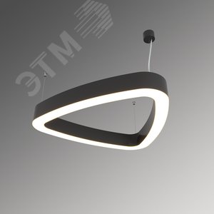 Светильник светодиодный RVE-LBX-HOLE-LITUS-400-P (Треугольник Рело закругл. с отв. 400х380х70мм 24Вт Подвесной 4000К Белый)