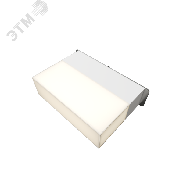 Светодиодный светильник RVE-LBX-LUMO60-PLAZA5015010-1-GR (Прямоугольник Грильято 1шт 40х140х100мм 12Вт встраиваемый 4000K Белый)