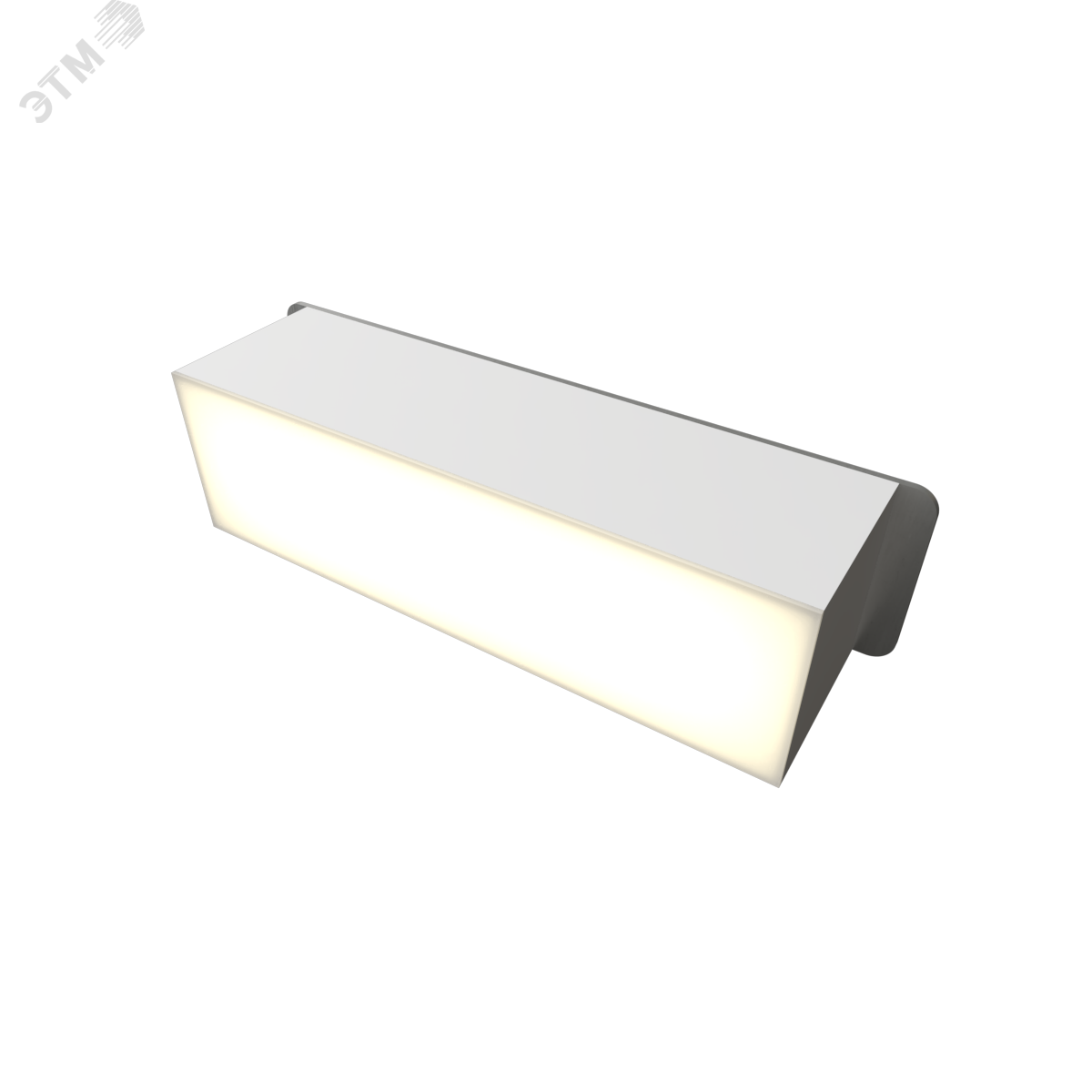 Светодиодный светильник RVE-LBX-PLAZA-5015010-1-GR (Прямоугольник Грильято 1шт 40х140х40мм 12Вт встраиваемый 4000K Белый)