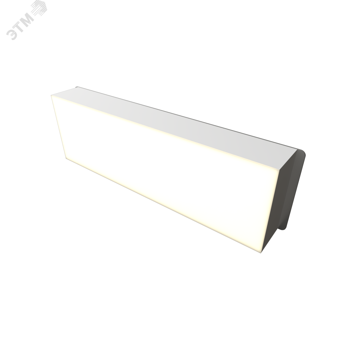 Светодиодный светильник RVE-LBX-PLAZA-10030010-1-GR (Прямоугольник Грильято 1шт 90х290х40мм 19Вт встраиваемый 4000K Белый)