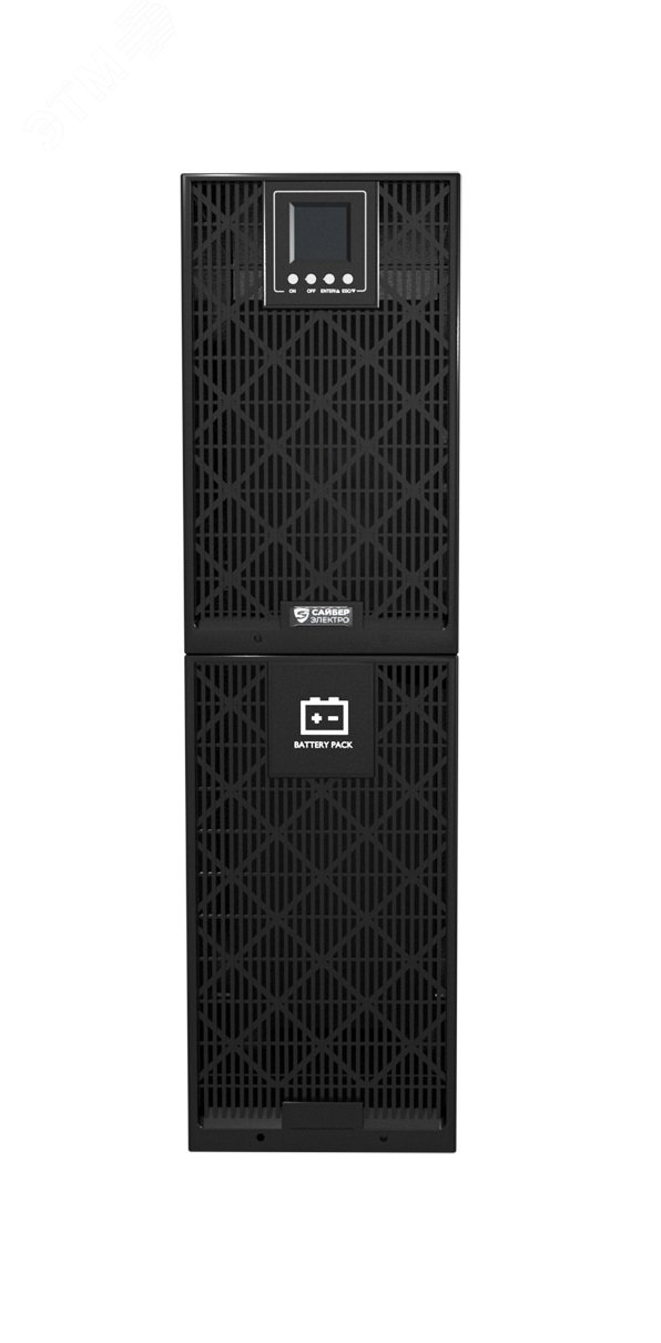 Источник бесперебойного питания Online, Tower 1000ВА/800Вт. USB/RS-232/SNMPslo (2 EURO + 1 IEC С13) (12В /7Ач. х 2)