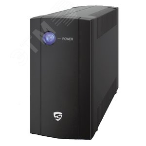 Источник бесперебойного питания Сайбер Электро СТАРТ ПЛЮС-850ВА-ЕВРО line-interactive  850ВА/425Вт. RS-232(2 EURO) (12В /5Ач.)