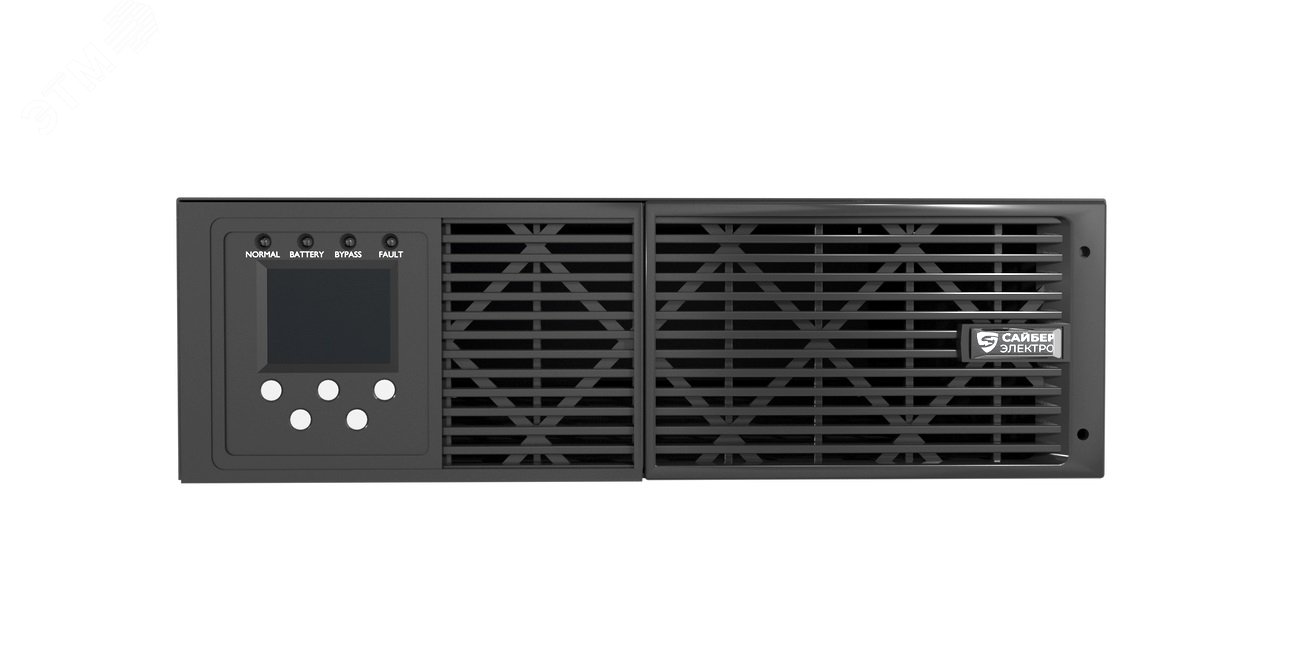 Источник бесперебойного питания Online, Tower 6000ВА/5400Вт. USB/RS-232/EPO/SNMP slot/Тerminal, без АКБ