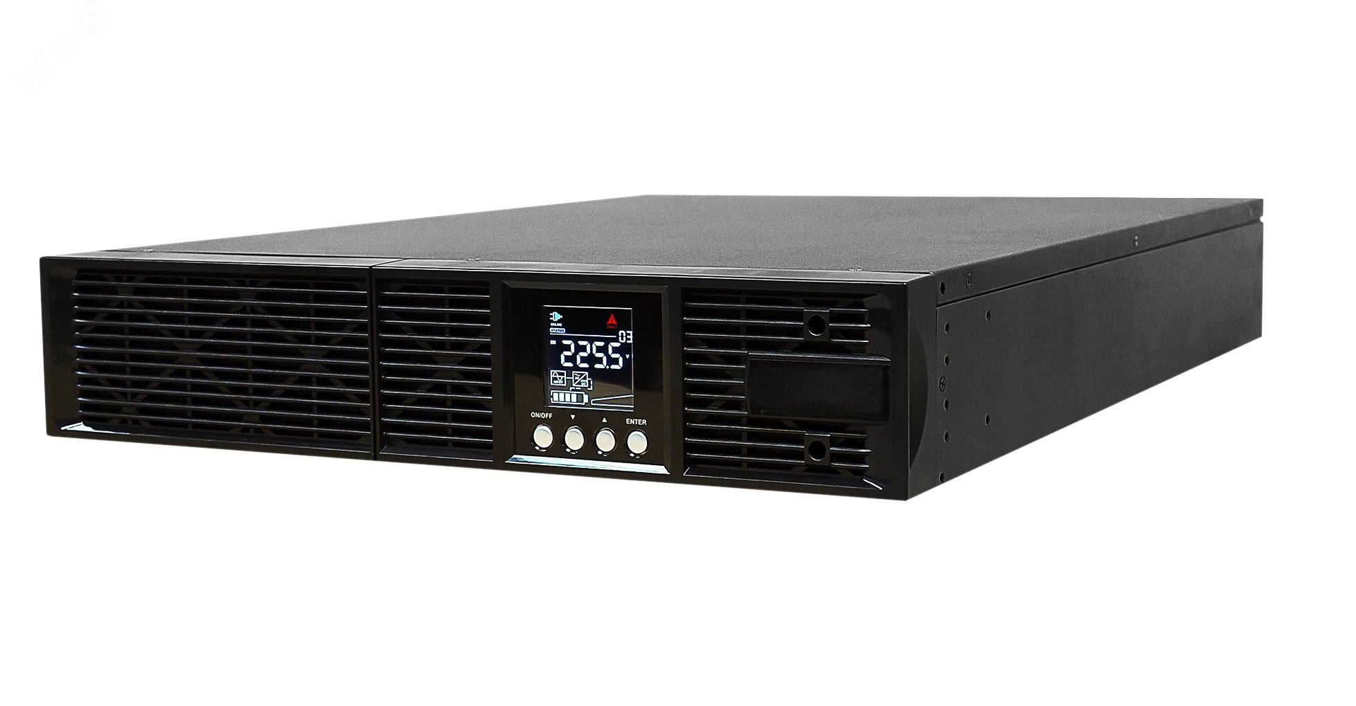 Источник бесперебойного питания Online, Tower 3000ВА/2700Вт. USB/RS-232/EPO/SNMPslot, 6 IEC С13 + 1 IEC С19 + Terminal, без АКБ