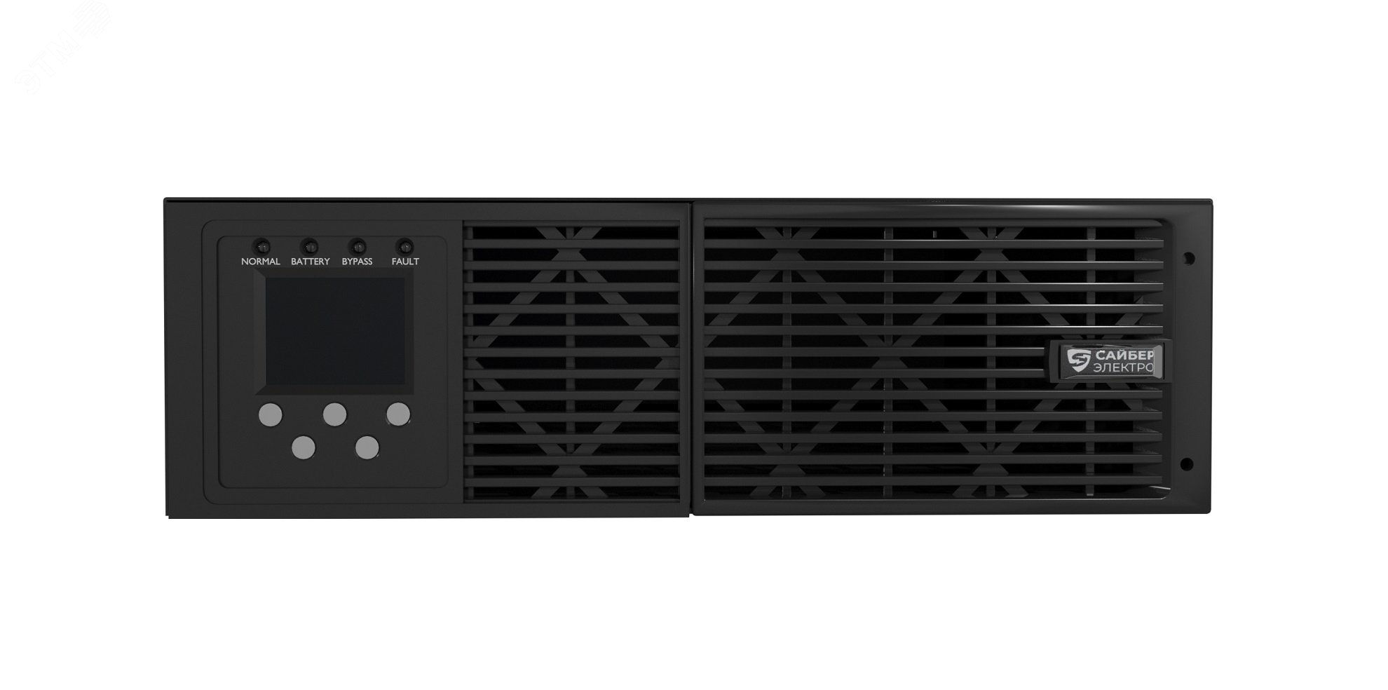 Источник бесперебойного питания Online, Tower 2000ВА/1800Вт. USB/RS-232/EPO/SNMPslot, 4 IEC С13, без АКБ