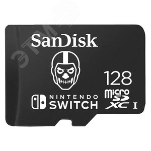 Карта памяти 128GB MicroSD Nintendo Switch UHS I, SDXC, 100 МБ/с, Class 10