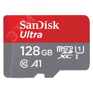 Карта памяти 128GB MicroSD Ultra UHS I, U1, SDXC, 140 МБ/с, Class 10