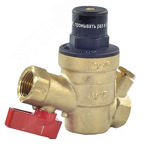 Регулятор Давления Мембранный Латунь КФРД Ду 15 Ру16 1/2' ВР Рн=1 - 6 Бар С выходом под манометр