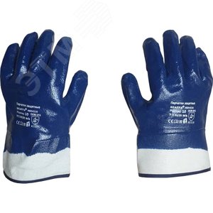 Перчатки МБС с полным нитриловым обливом манжет крага NBR4530 размер 9