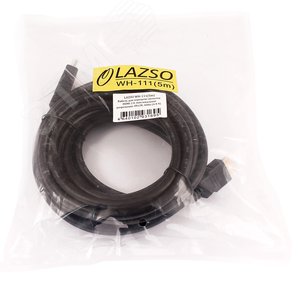 Кабель для передачи сигналов HDMI 2.0, 4Кх2К, 60Hz, А-А, 19 pin WH-111(5m)