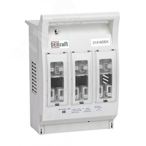 ПВР горизонтальный 250А 3ф отключение_1НО+1НЗ_навесной монтаж на шину_ПВР-102