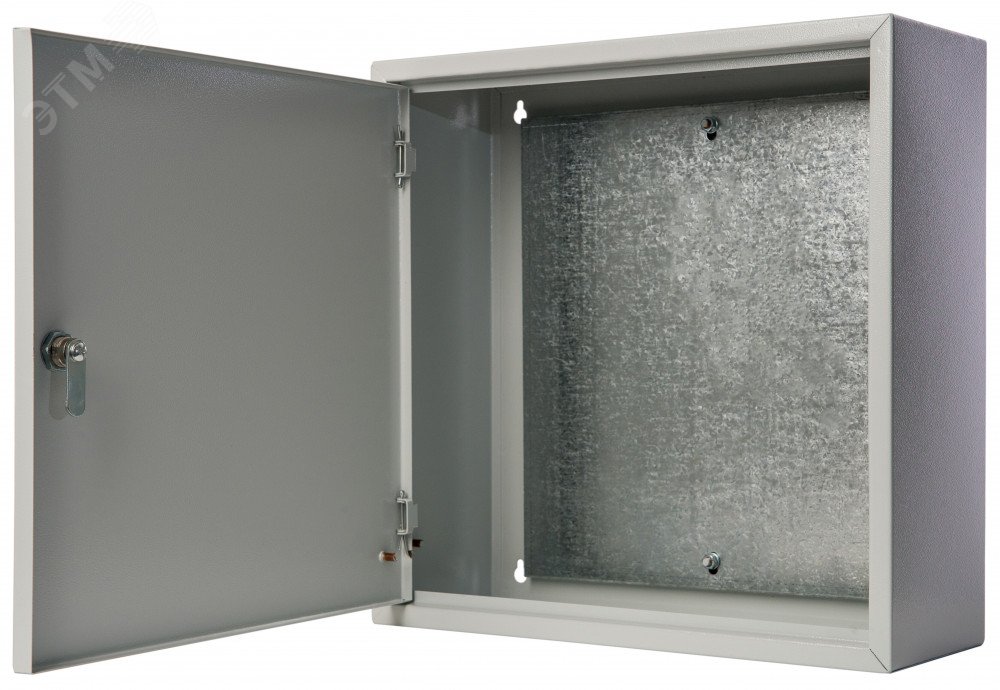 Щит с монтажной панелью ЩМП-05 400х400х155 IP31 навесной металлический