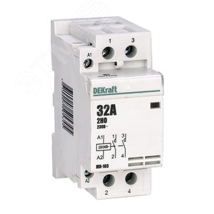 Контактор модульный 2НО 40А 230В МК-103