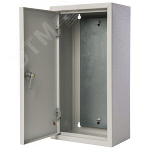 Корпус металлический навесной с монтажной панелью ЩМП-01 IP31 410х210х140