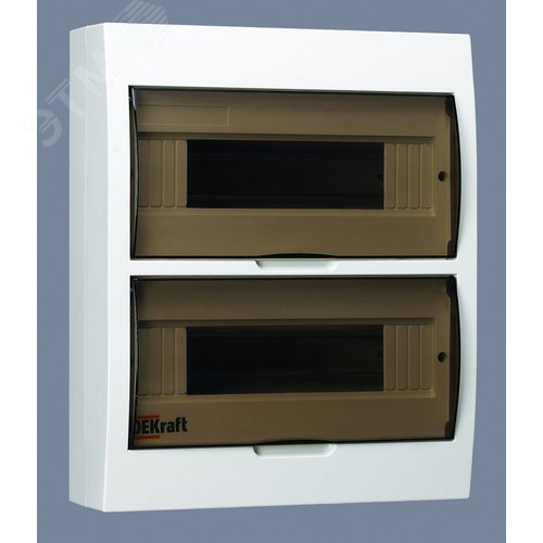 Щит распределительный навесной ЩРн-П-24 IP41 пластиковый прозрачная дверь