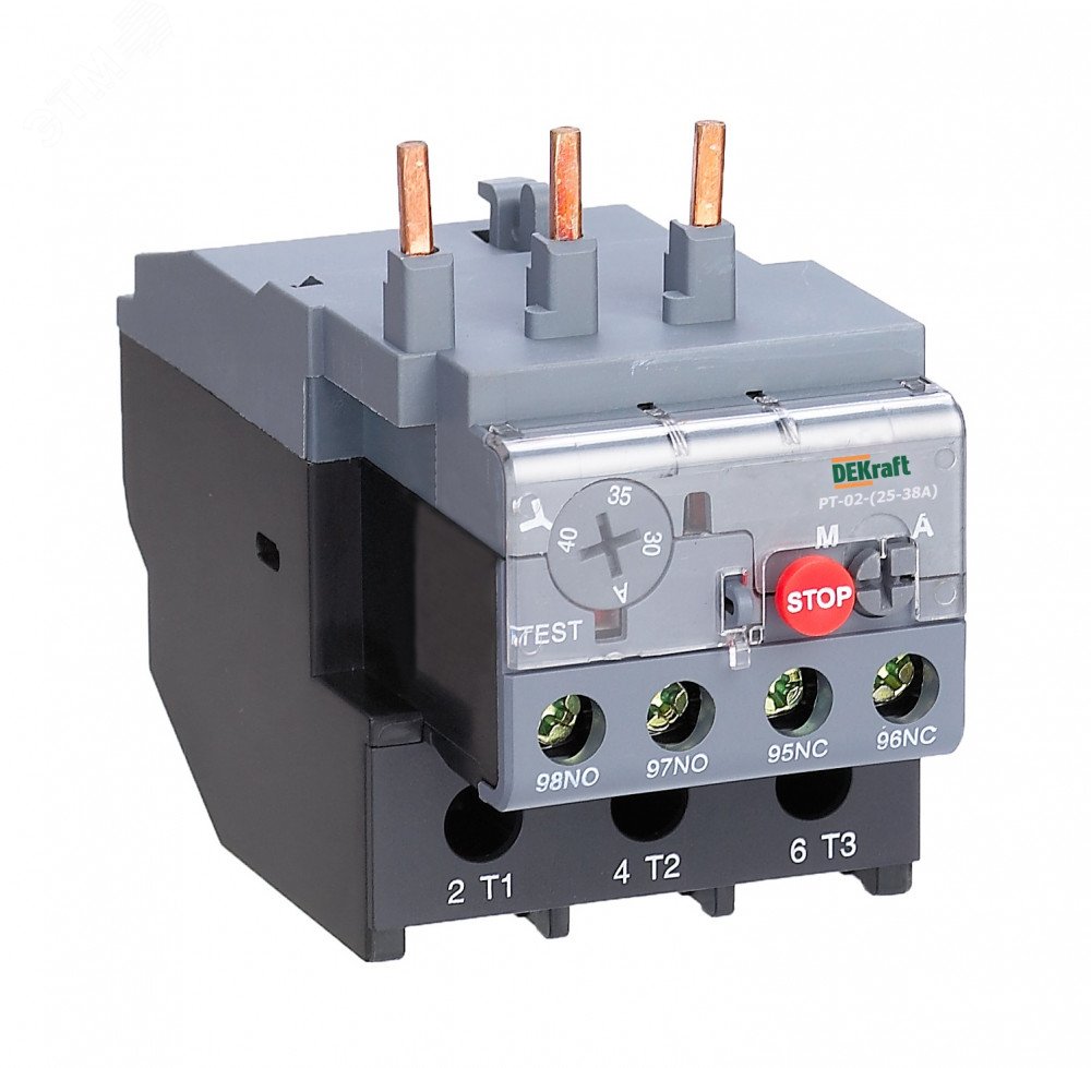 Реле тепловое для контакторов 25А-38А 23.0А-32А