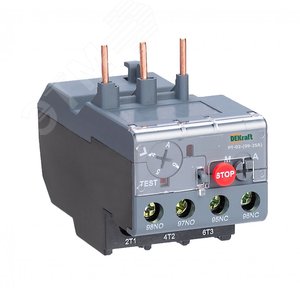 Реле тепловое для контакторов 09А-25А 7.0А-10А