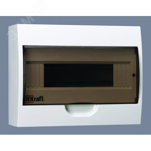 Щит распределительный навесной ЩРн-П-12 IP41 пластиковый прозрачная дверь