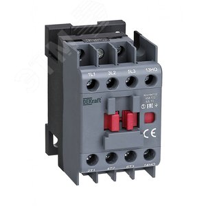 Контактор 6А 220В/230В АС3 АС4 1НЗ КМ-102