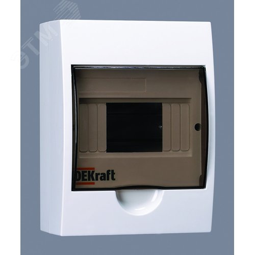 Щит распределительный навесной ЩРн-П-6 IP41 пластиковый прозрачная дверь